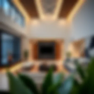 Spacious interior showcasing modern design in a Club Villa