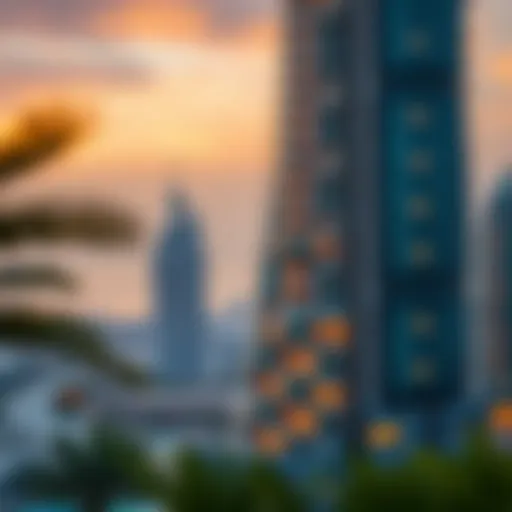 Coral Tower Architectural Design Stunning view of Coral Tower's unique architectural design