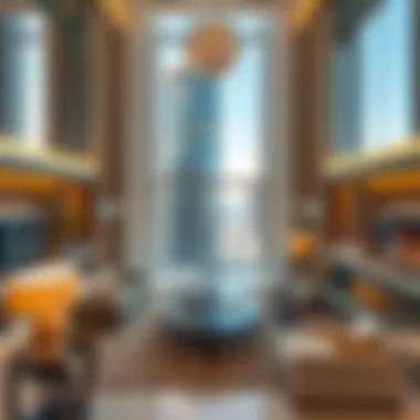 Luxurious interior space within Coral Tower