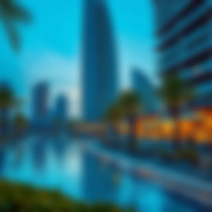 Surrounding amenities of Coral Tower in Dubai