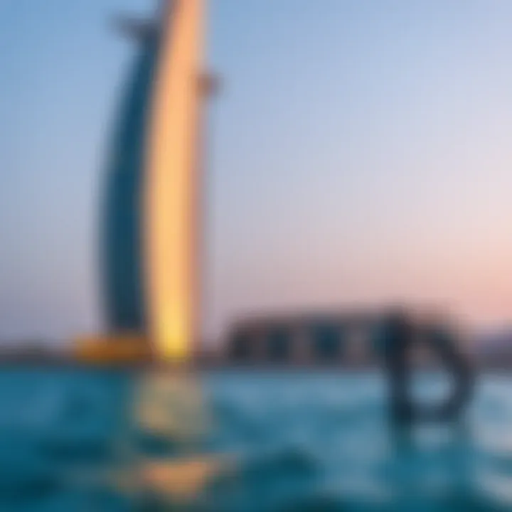 Burj Al Arab: The Symbol of Luxury Hospitality The grandeur of the Burj Al Arab standing on the coast