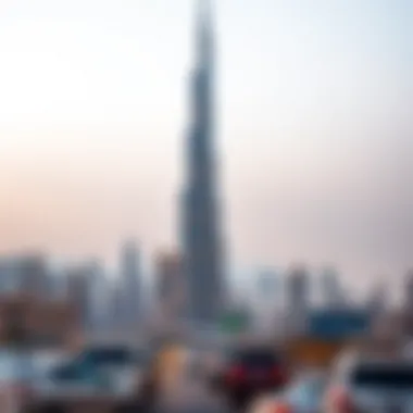 Burj Khalifa: The Iconic Skyscraper of Dubai The Burj Khalifa towering over the city skyline