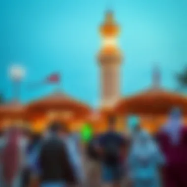 Cultural festival highlighting traditional Emirati heritage