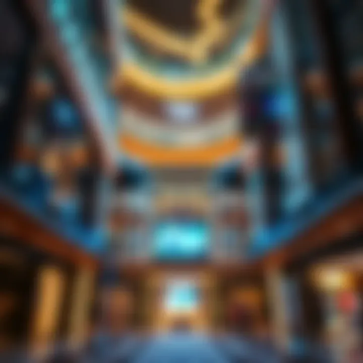 Dubai Mall: A Hub of Luxury and Entertainment The majestic Dubai Mall with its impressive architecture