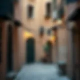 Charming alley in Al Fahidi Historical Neighborhood