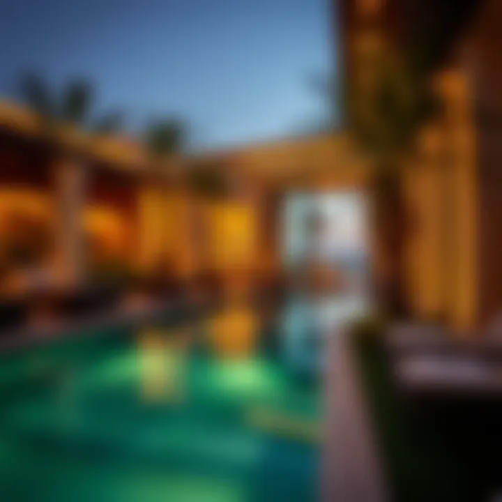 Luxurious amenities at Dubai Hills Golf Club