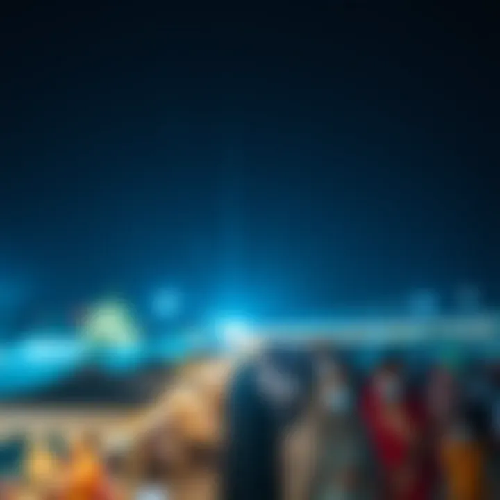 Cultural event showcasing local traditions under the stars