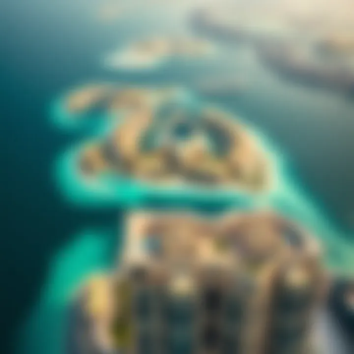 Palm Jumeirah: A Marvel of Modern Engineering The stunning Palm Jumeirah island from an aerial view