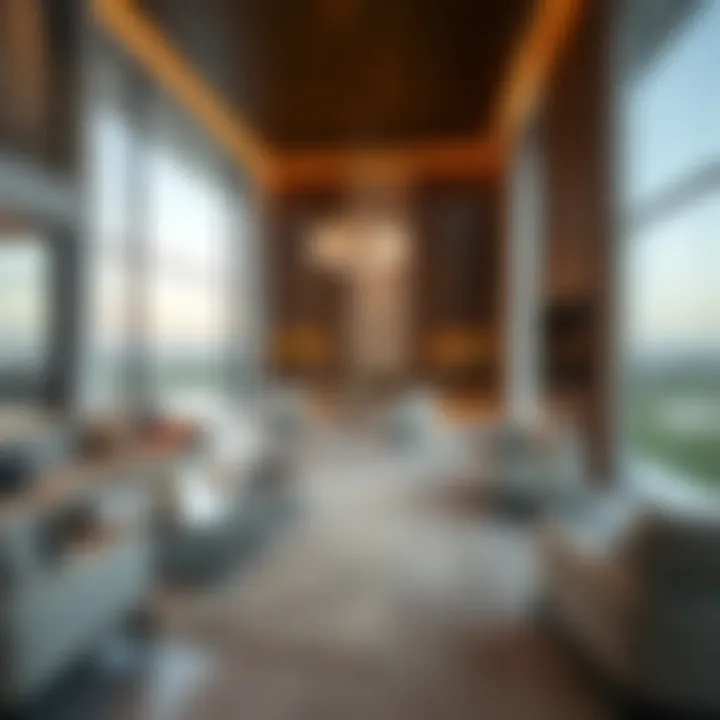 Luxurious interiors of a Villanova property