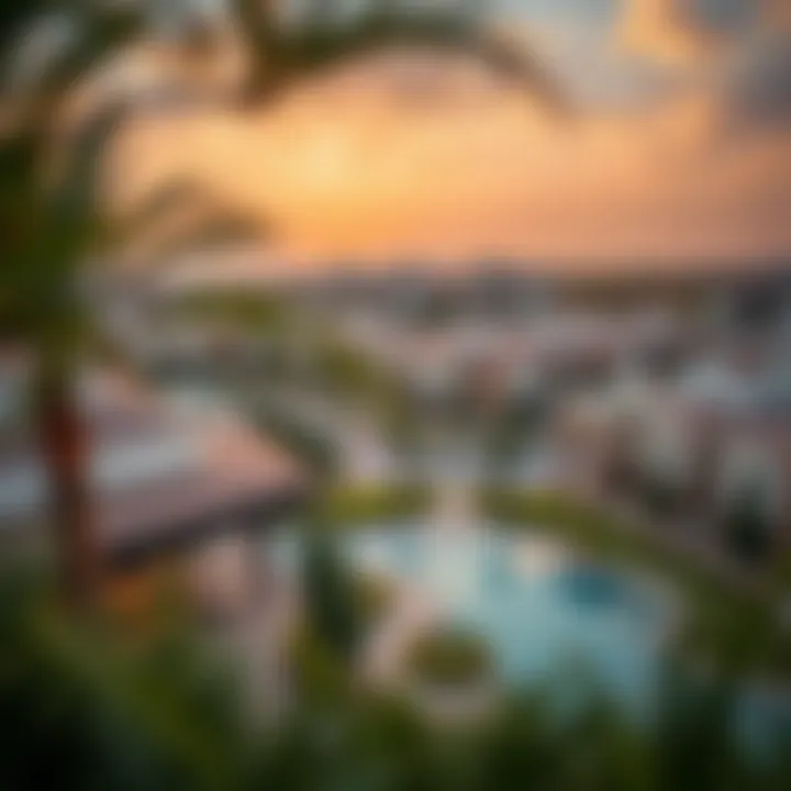 Stunning view of Villanova residential community