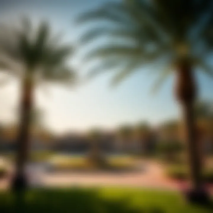 Community parks and recreational areas in دوار الغيل