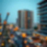 Panoramic view of Al Nahda showcasing modern flats