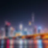 Stunning skyline of Dubai showcasing freehold properties