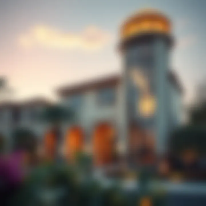 Architectural Elegance of فندق رويال ام Stunning exterior view of فندق رويال ام showcasing architectural elegance