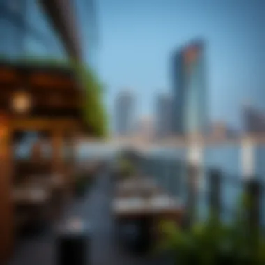 Charming Waterfront Dining Experience in JLT Dining options along the waterfront of Jumeirah Lake Towers