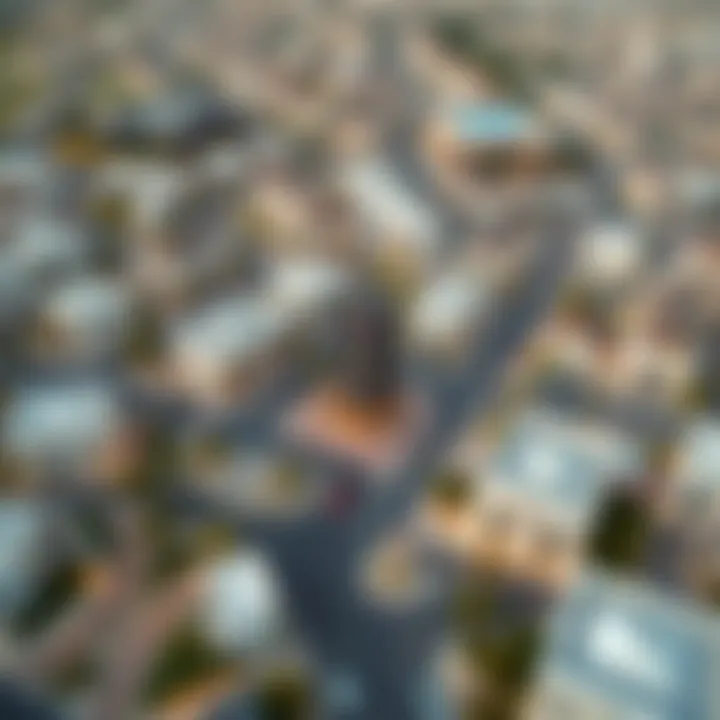 Real Estate Developments in Lulu Khalidiya Aerial view of Lulu Khalidiya highlighting real estate developments