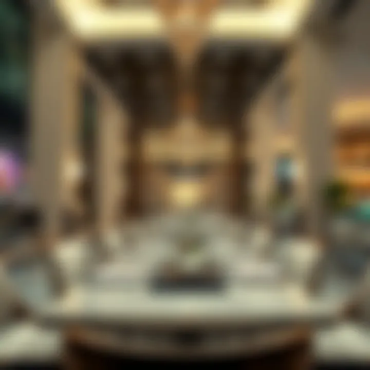 Gourmet Dining at Mazyad Mall Elegant dining options available at Mazyad Mall