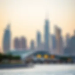 Iconic skyline of Dubai featuring innovative architecture