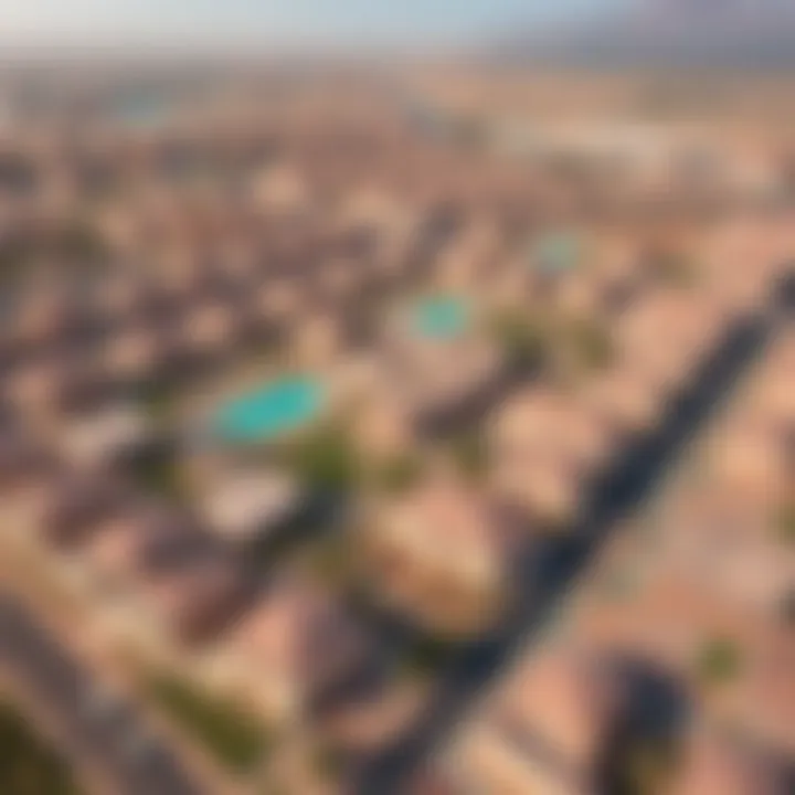 Aerial Layout of Nad Al Hamar Aerial view showcasing the layout of Nad Al Hamar