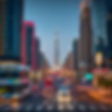 Overview of Dubai Airport Free Zone area