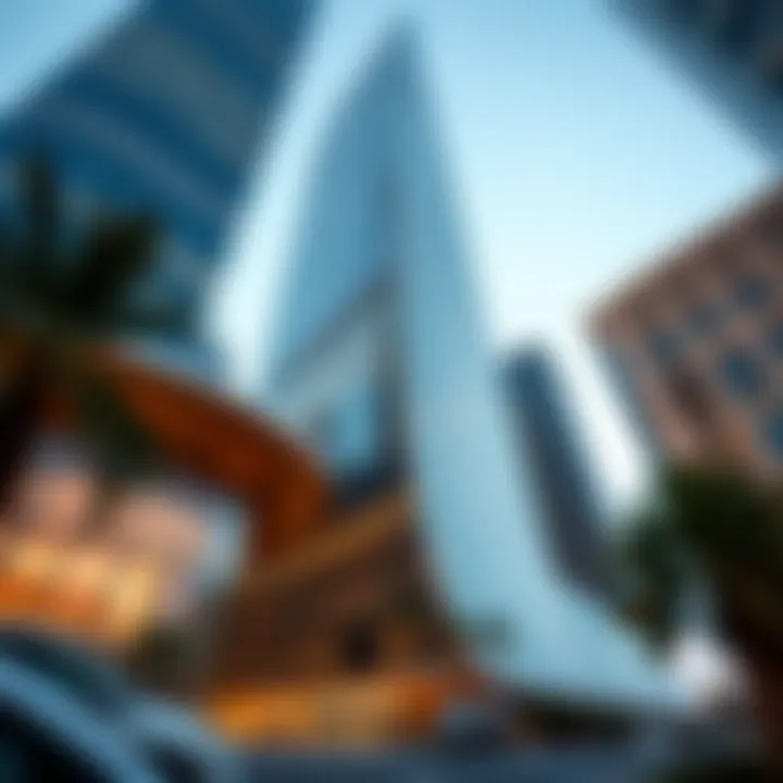 Innovative Structure of the Pinnacle Building Architectural details highlighting the innovative structure of the Pinnacle Building