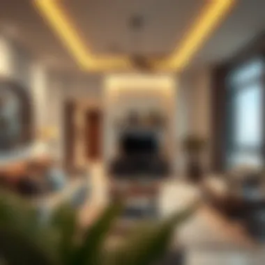 Cozy Living Space in Karama Cozy living space showcasing interior design options available in Karama