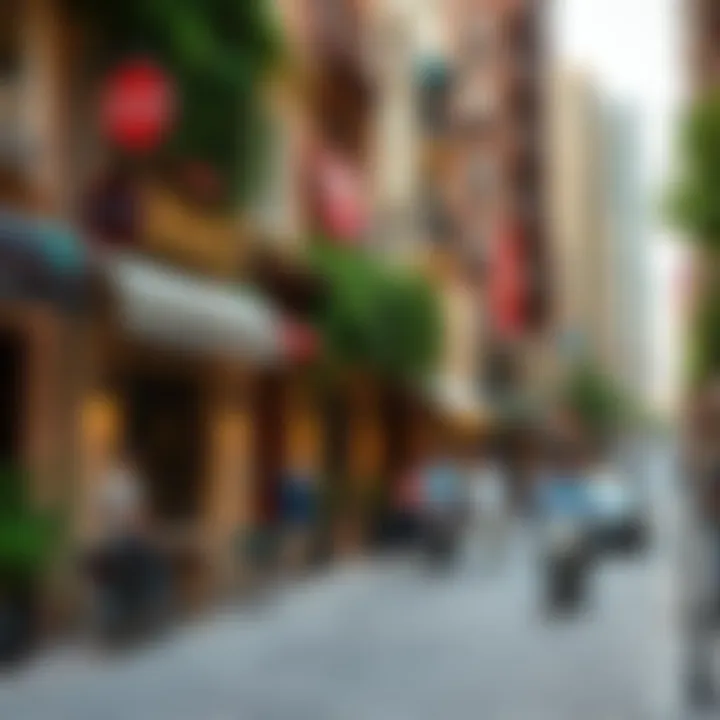 The Dynamic Community of Soho Vibrant community atmosphere in the Soho district