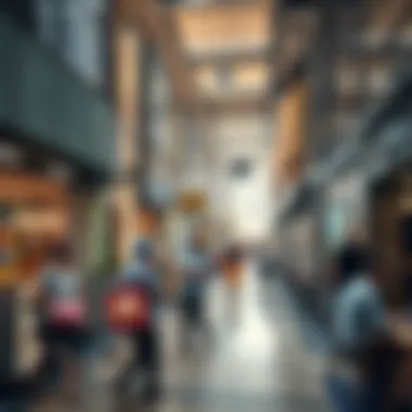 Active Commercial Environment in Al Karama Commercial spaces within Al Karama Building bustling with activity