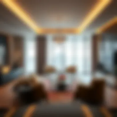 Luxurious interior design of a Bella Rose Tower apartment