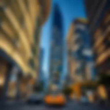 Contemporary Architectural Marvels in Business Centers Modern architecture in a global business center