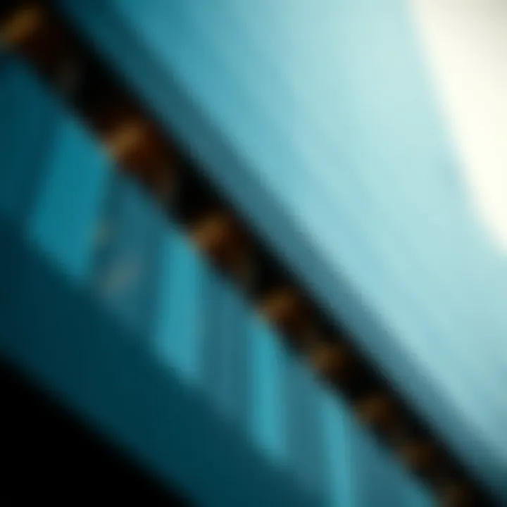 Close-up of the Diamond Tower Façade Close-up of the Diamond Tower's façade highlighting the innovative materials and architectural details.