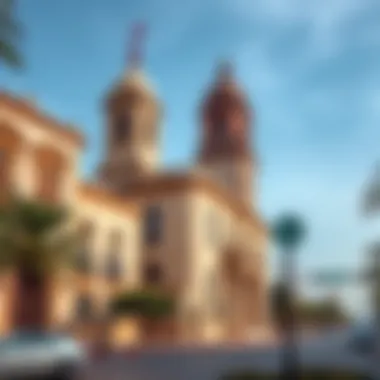 Historical Landmarks of Electra Street Historical landmarks near Electra Street showcasing architectural styles