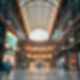 Stunning architectural view of Jumairah Mall