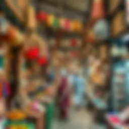 Vibrant Souk in Dubai