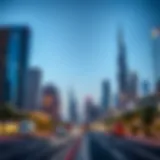 Dubai Skyline and NOC Significance Dubai skyline featuring modern architecture