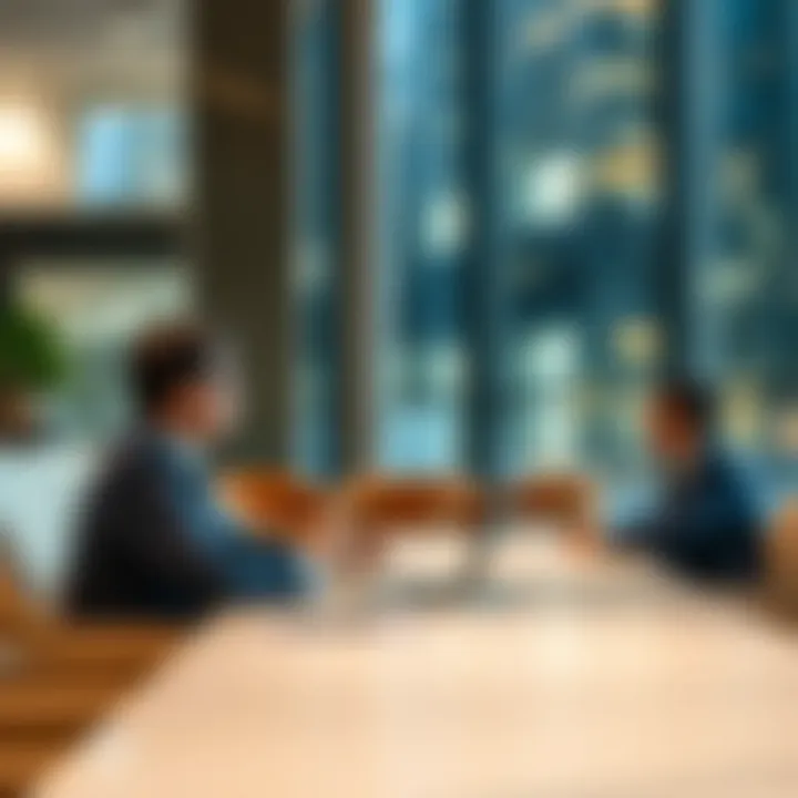 A meeting illustrating investment discussions in Dubai