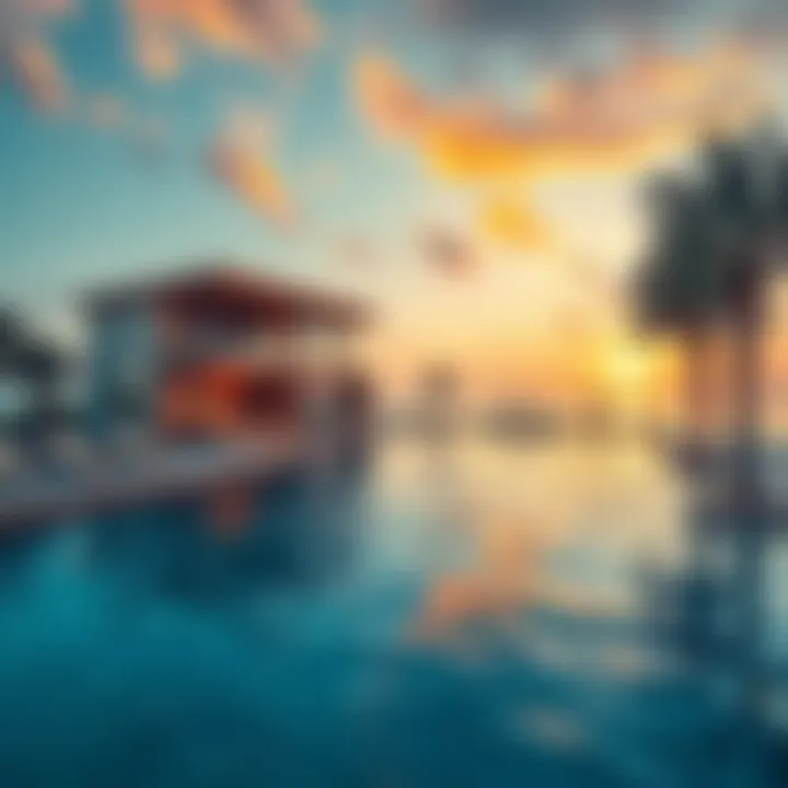 Luxurious beachfront properties