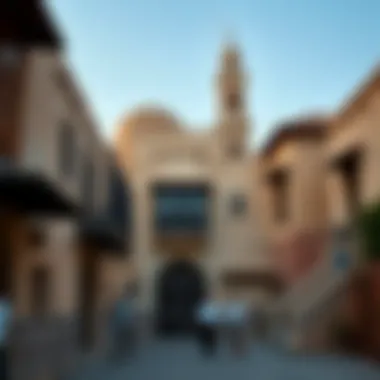 Al Fahidi Neighborhood: A Glimpse into the Past The historic Al Fahidi Neighborhood showcasing traditional Emirati architecture