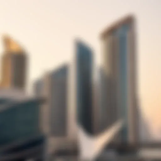 Dubai's Architectural Marvels Breathtaking skyline of Dubai showcasing modern architecture
