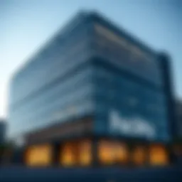 Modern office building in Dubai