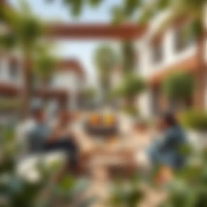 Community Life at Faya Bloom Gardens Vibrant community spaces in Faya Bloom Gardens promoting social interaction