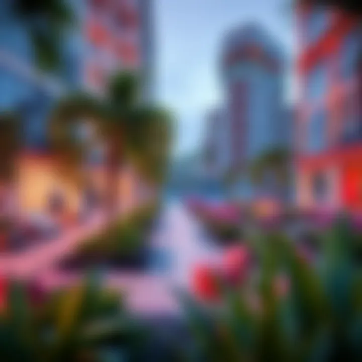 Community gathering areas promoting health, wellness, and social interaction