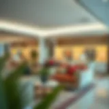 Elegant Dubai furniture showroom showcasing modern designs