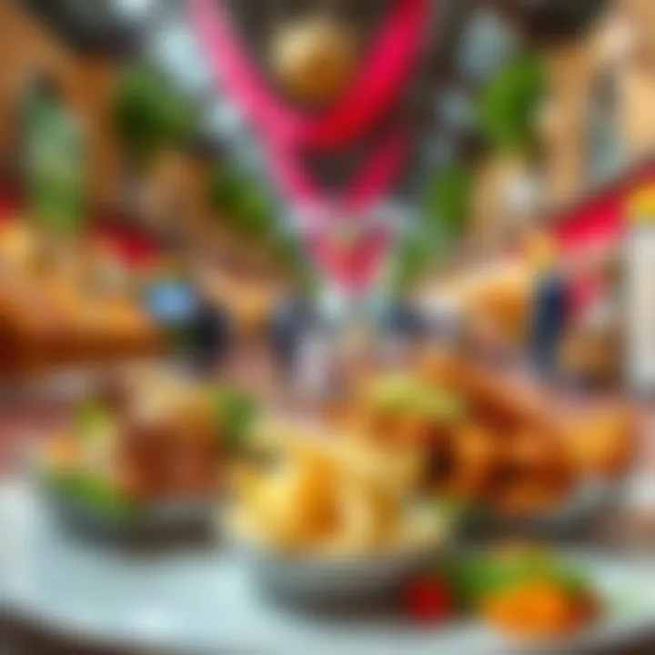 Diverse culinary dishes representing global flavors