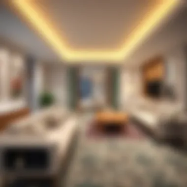 State-of-the-Art Amenities at Golden Sands Modern amenities available in Golden Sands Hotel Apartments, highlighting convenience for residents