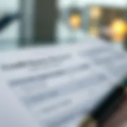 A close-up view of a credit score report