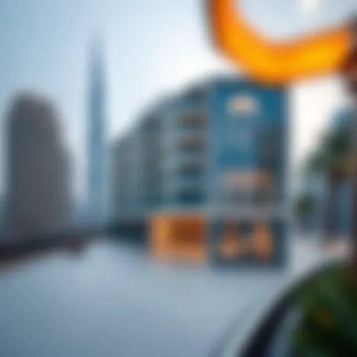 Stunning view of the Habtoor Building showcasing its modern architecture