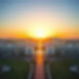 Aerial view of Hartland Dubai showcasing modern architecture and lush landscapes