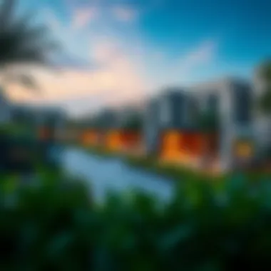 Luxury Living in Hartland Luxurious residential properties in Hartland Dubai with green surroundings