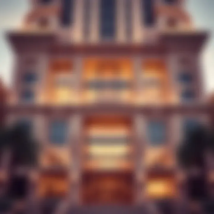 Architectural Marvel: The Facade of حياة ريجنسي Stunning architectural facade of حياة ريجنسي